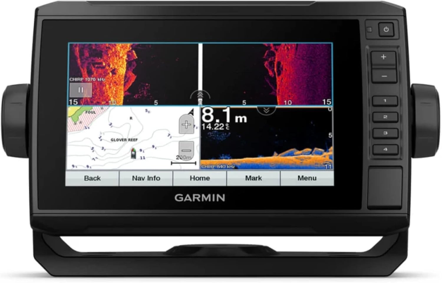 SeaDoo Garmin ECHOMAP UHD 72sv GPS for SeaDoo Switch