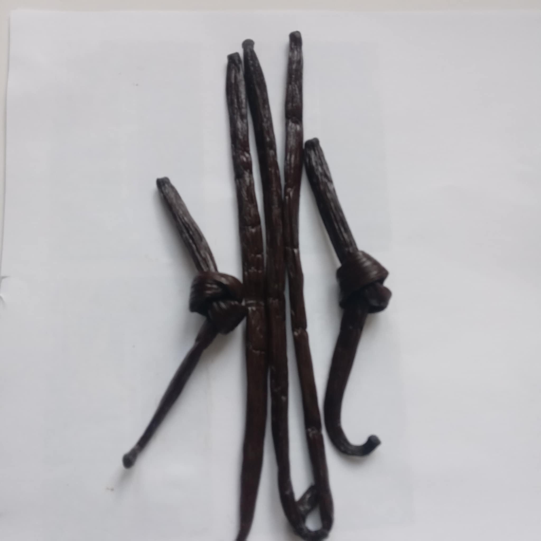 Vanille Bourbon de Madagascar, Gousses Noires Gourmet, 18 à 23 cm, Très Caramélisées, Souples et de Haute Qualité