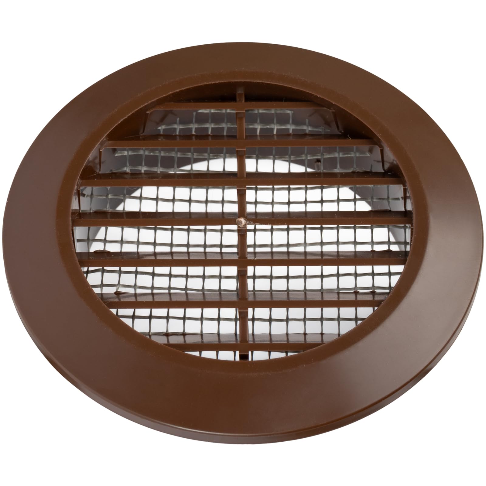 Vent Systems 60 mm / 2.36" Inch, Pack of 5 Brown Door Air Register, Ventilation Grille, Indoor Vent Grates, Bathroom, Cabinet - Image 4
