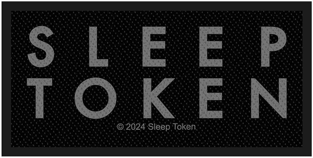 Men's Sleep Token Logo Woven Patch