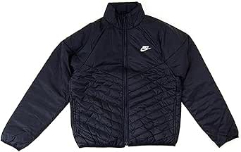 NIKE(ナイキ) Therma-FIT WINDRUNNER ウィンドランナー ミッドウェイト パファー 中綿入りランニングジャケット Lサイズ(176-184) cm 国内正規品 FB8196 ブラック (JP, アルファベット, L, ブラック/ブラック)