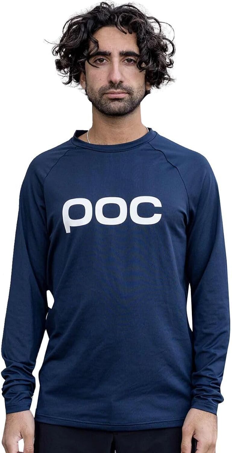 POC Reform Enduro Jersey - Mens Turmaline Navy, L POC Reform Enduro Jersey - Mens Turmaline Navy, L