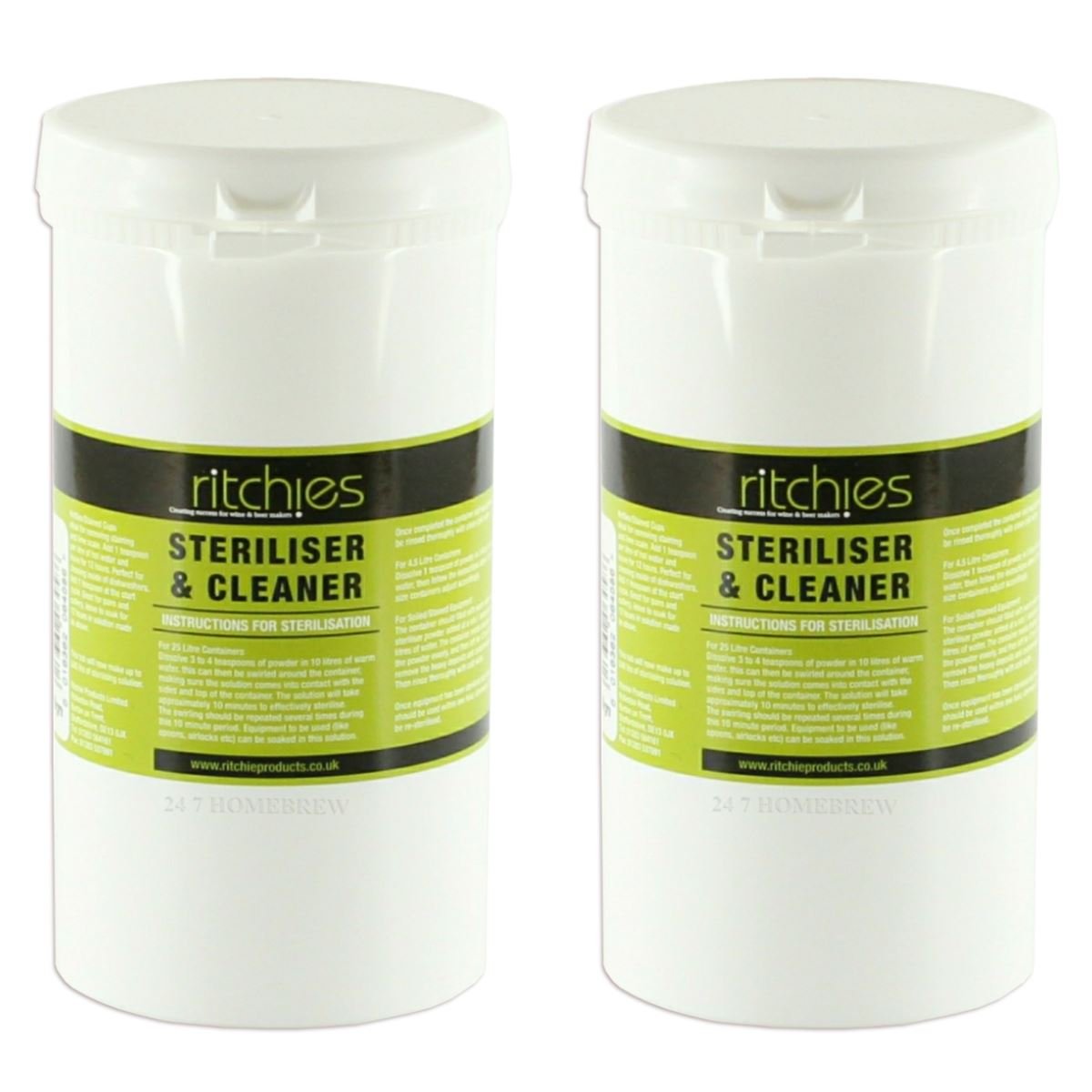 2X Ritchies Steriliser Cleaner 500g