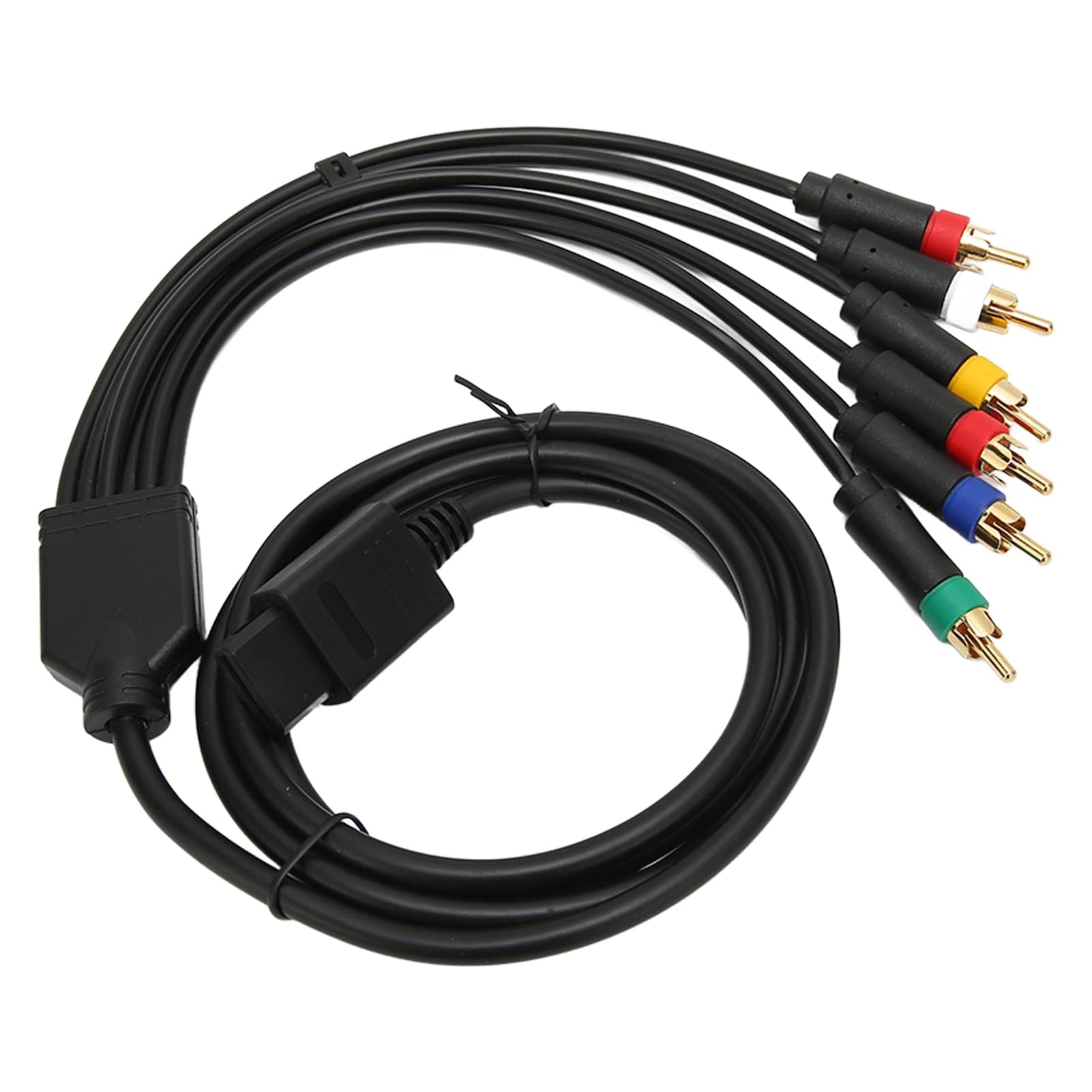 Ejoyous Cable de Video de Componente RGB, Cable de Compuesto RGB con 4 Cabezales BNC para Consolas de Juegos