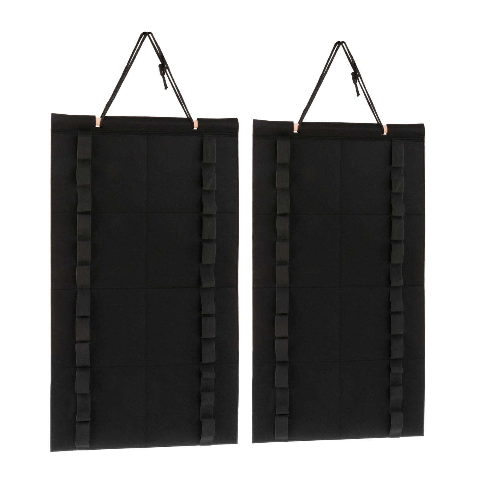 2X Martial Arts Belts Organizer, Belt Display Holder Felt Adults Taekwondo Belt Display Wall Hanging for Muay Thai, Judo, MMA