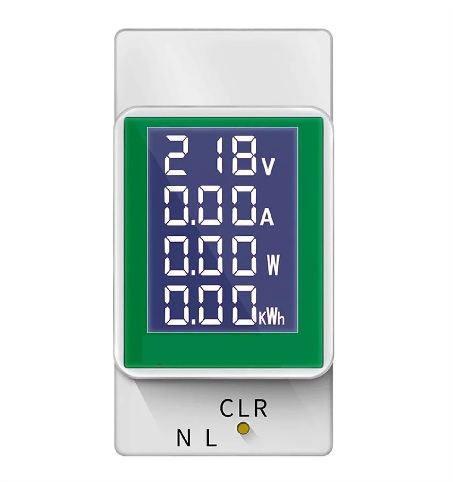 Electricity Din Rail AC 220V 50V~300V 100A Digital Power Energy Voltmeter Ammeter Watt Kwh Power Consumption