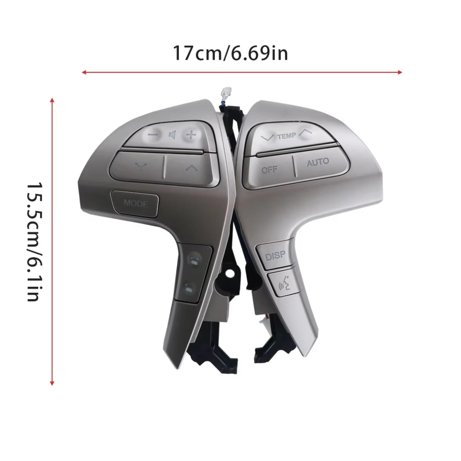 Compatible Con Toyota Para Hilux Para Vigo Para Corolla Interruptor De Botón De Control De Audio Para Volante De Coche Inalámbrico OEM 8425006180 Botón Volante Automóvil
