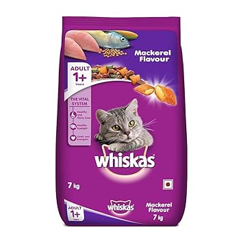 SAI ASSOCIATES Adult (+1 Year) Dry Cat Food, Mackerel Flavour, 7kg Pack