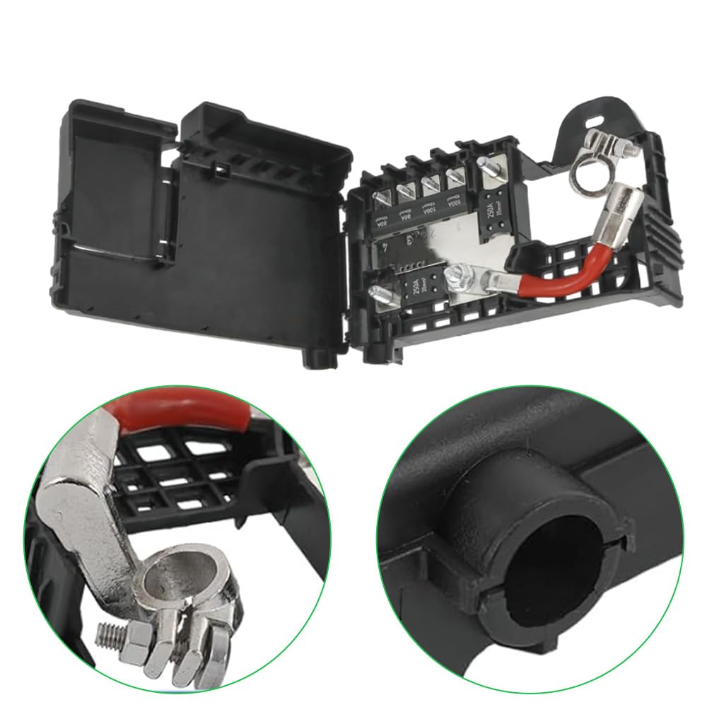 Terminale della batteria della scatola dei fusibili per abitacolo auto Kacepar con coperchio compatibile con Chevrolet Cruze Orlando 2012–2014 Limited 2016 96889385 96999745 13289599