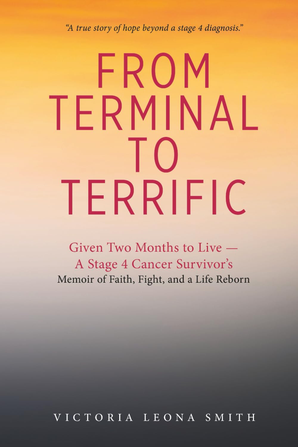 From Terminal To Terrific: Given 2 months to live - a stage 4 cancer survivor's memoir of faith, fight, and a life reborn.