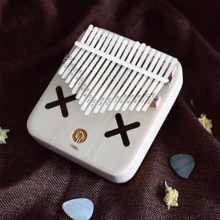 Wzhzj Kalimba 17 Instrument de musique africain clé Picea asperata bois massif kalimba piano thumb (Color : B, Size : 17… – Image 4