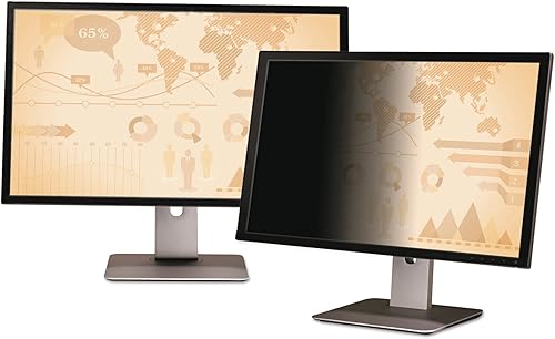 3M Gold - Filtros de privacidad para monitores, Negro
