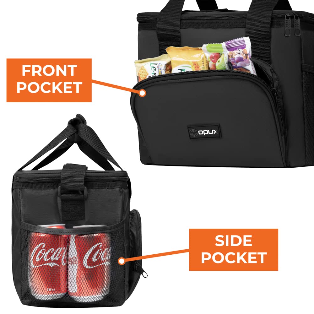 Premium con aislamiento bolsa térmica para el almuerzo por opux| duradero, funcional, fácil de usar | gran capacidad
