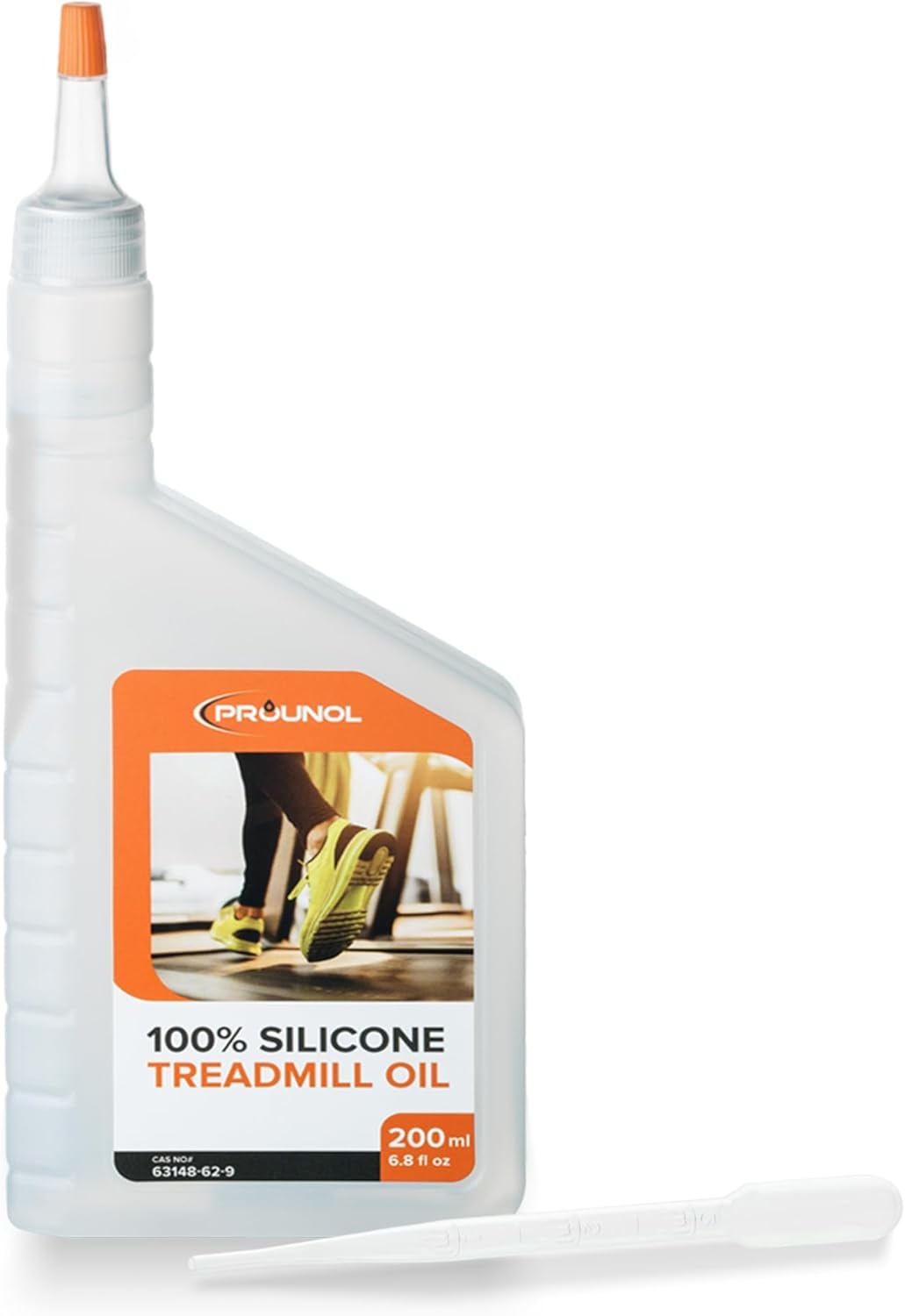 Prounol Laufband öl - 200 ml – Reines Silikonöl Laufband – Laufbandöl Hergestellt in der EU – Erfüllt oder übertrifft die Anforderungen führender Laufbandhersteller