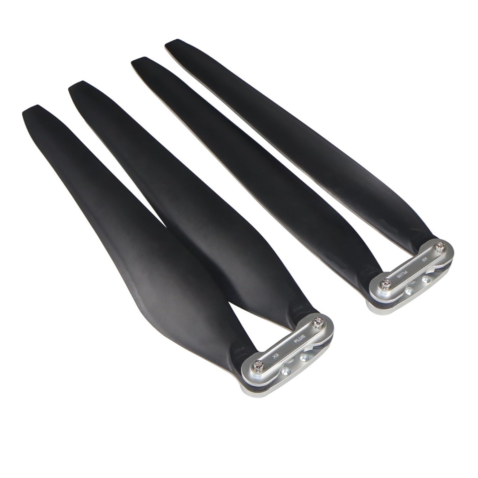 Eliche pieghevoli, compatibile con Hobbywing, X9 X9 PLUS 3411 | 36120, 36190, fibra di carbonio e plastica, 34 e 36 pollici, CW e CCW, 1 paio 4 pezzi(3411 1Pair NO Clip)