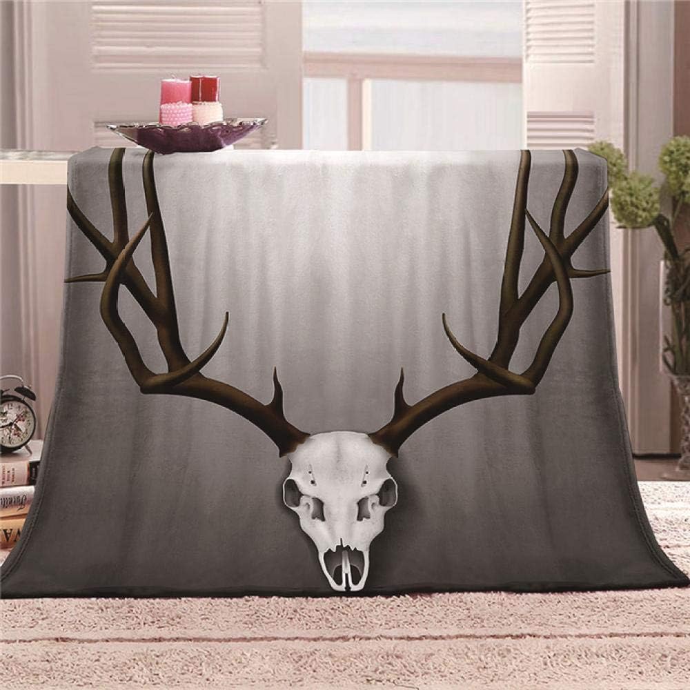 Wjymjj 毛布 シングル 鹿の頭蓋骨 ブランケット フランネル シープ調 ボア 厚手 あったか おしゃれ マイクロファイバー 柔らかく肌触り リバーシブル 洗える 静電防止 180x2 Cm ブランケット 毛布 サイズ 180x0 Cm Wjymjj 毛布 シングル 鹿の頭蓋骨 ブランケット フランネル シープ調 ボア 厚手 あったか おしゃれ マイクロファイバー 柔らかく肌触り リバーシブル 洗える 静電防止 180x2 Cm ブランケット 毛布 サイズ 180x0 Cm