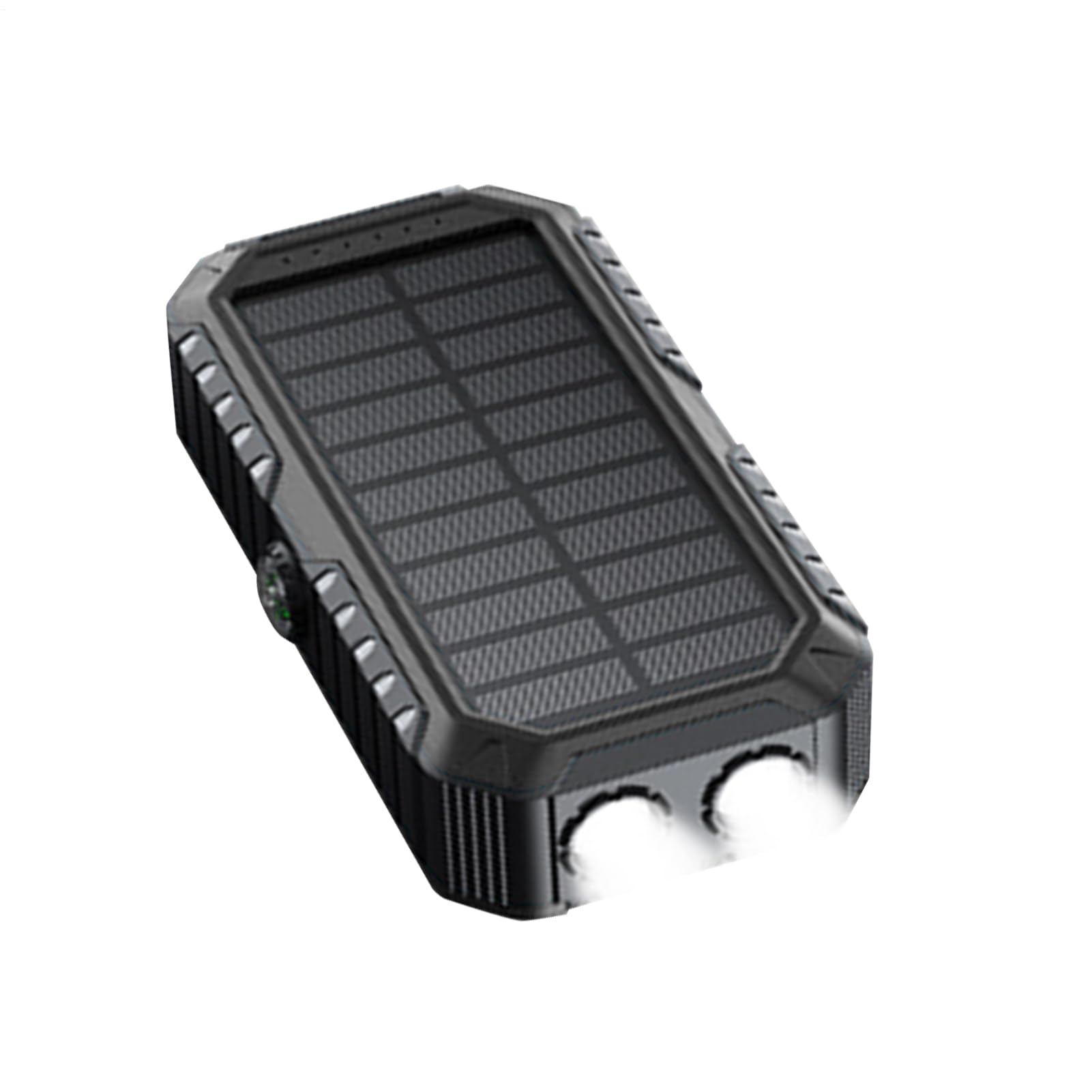 Power Bank Solare 20000mAh Modalità con Torcia | Power Bank Solare con Manovella Per Campeggio, Escursioni, Viaggi, Gite in Auto, Pesca, Backpacking, Festival Musicali