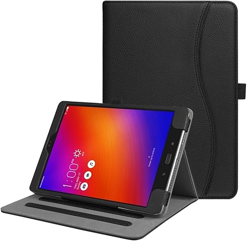 Fintie Asus ZenPad 3S 10 Z500M ZenPad Z10 ZT500KL - Estuche de visualización multiángulo Negro
