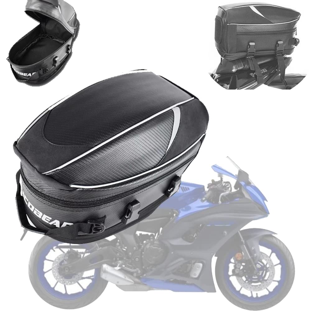 Amazon | VORILES YZF R7 YZF-R7 2022用 オートバイ テールバッグ