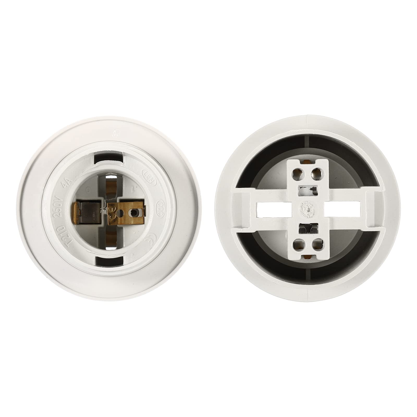 Sourcing Map Lot De 3 Douilles E26/E27 250V – Support Lampe Filetage Externe 41 Mm – Pour Lustre, Lampe Rétro, Bricolage