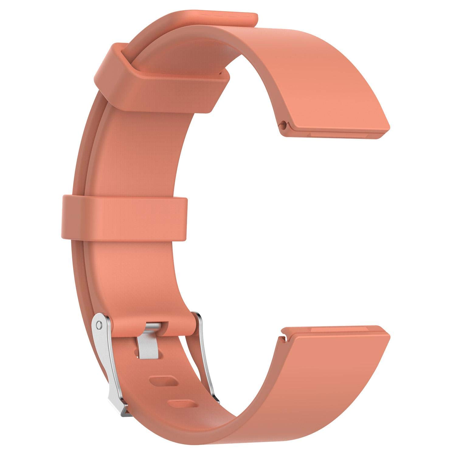 SKEIDOSilicone Rubber TPE Band Strap Wristband Bracelet Belt For Fitbit Versa Smart Watch band L
