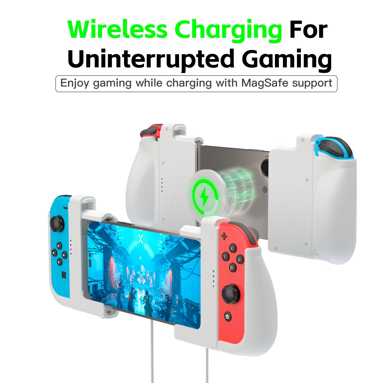 Amazon.com: MystiForge comfort Grip and stand for iPhone/Joycon