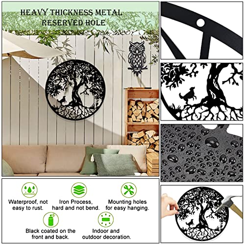 Pduoduo 50cm albero della vita con cane,lbero