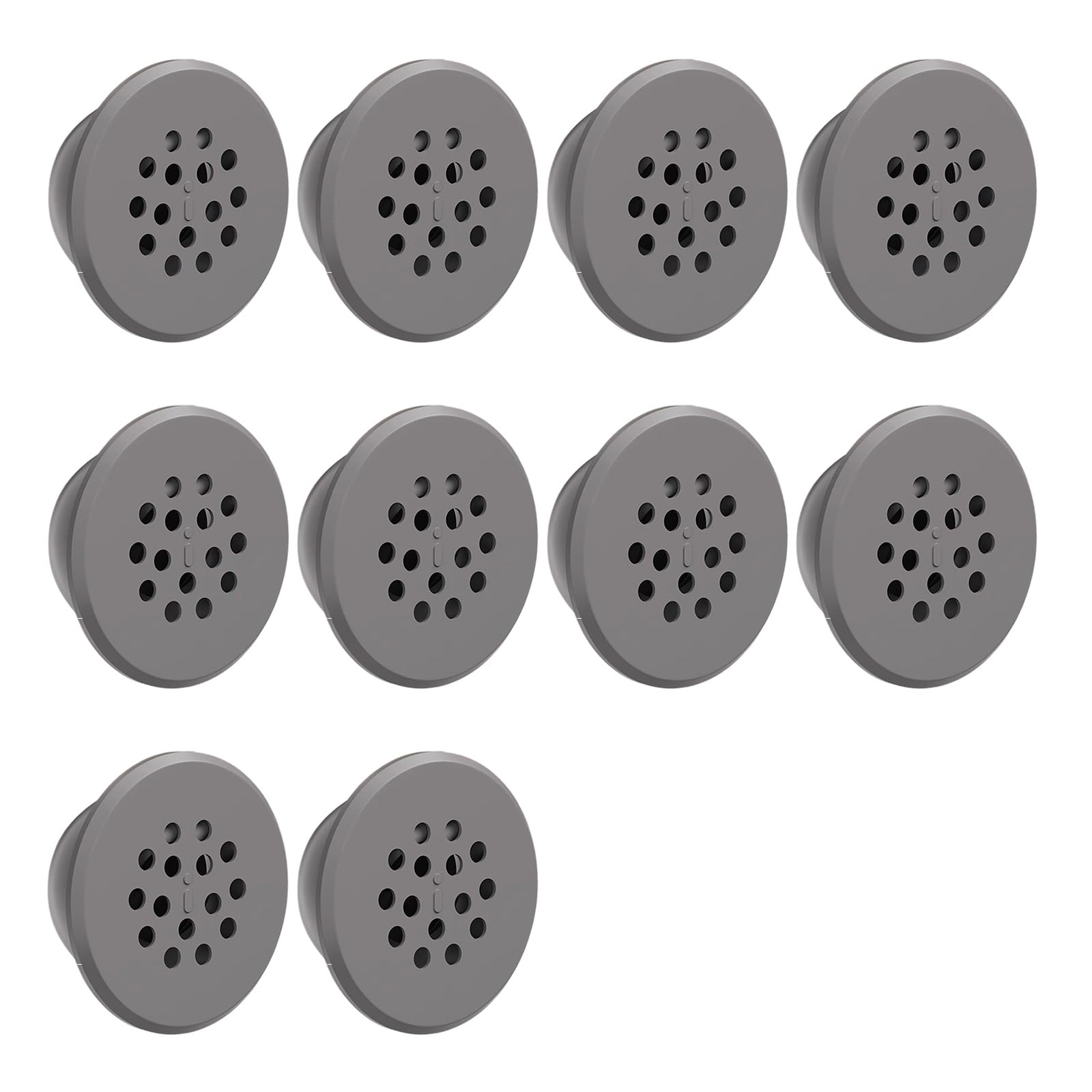 Of 10 Decorative Overflows Hole Cover Sink Stoppers Stylish Appearance Enhancing Bathroom Aesthetics for Sink Plugs