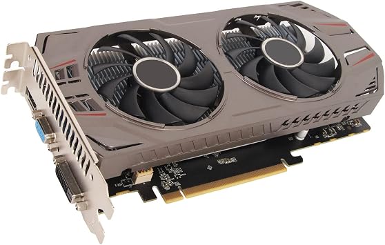 750 Ti Graphics Card, 2GB GDDR5 128bit Gaming Video Card with Cooling Fan, PCI Express 3.0, DVI D, VGA, GPU Graphics Card for PC Computer
