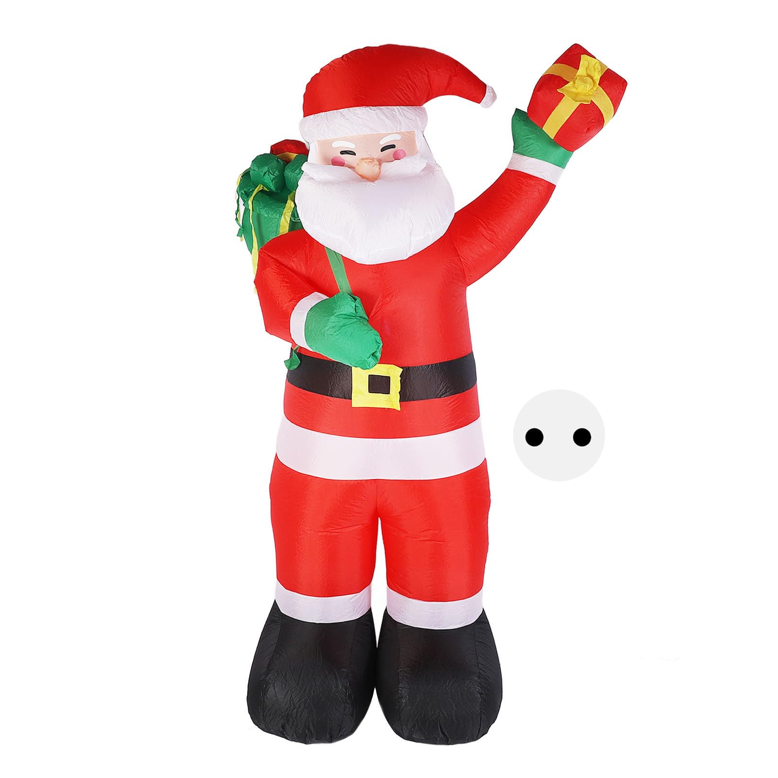 Babbo Natale, Test del Sacro Test Santo Impermeabile per Patio per all'aperto (Spina Europea 220-240v)
