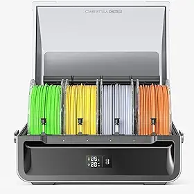 Sistema Automático de Filamento Creality CFS Multicolor para impressora 3D, armazenamento anti-umidade, suporta até 4 dispositivos paralelos