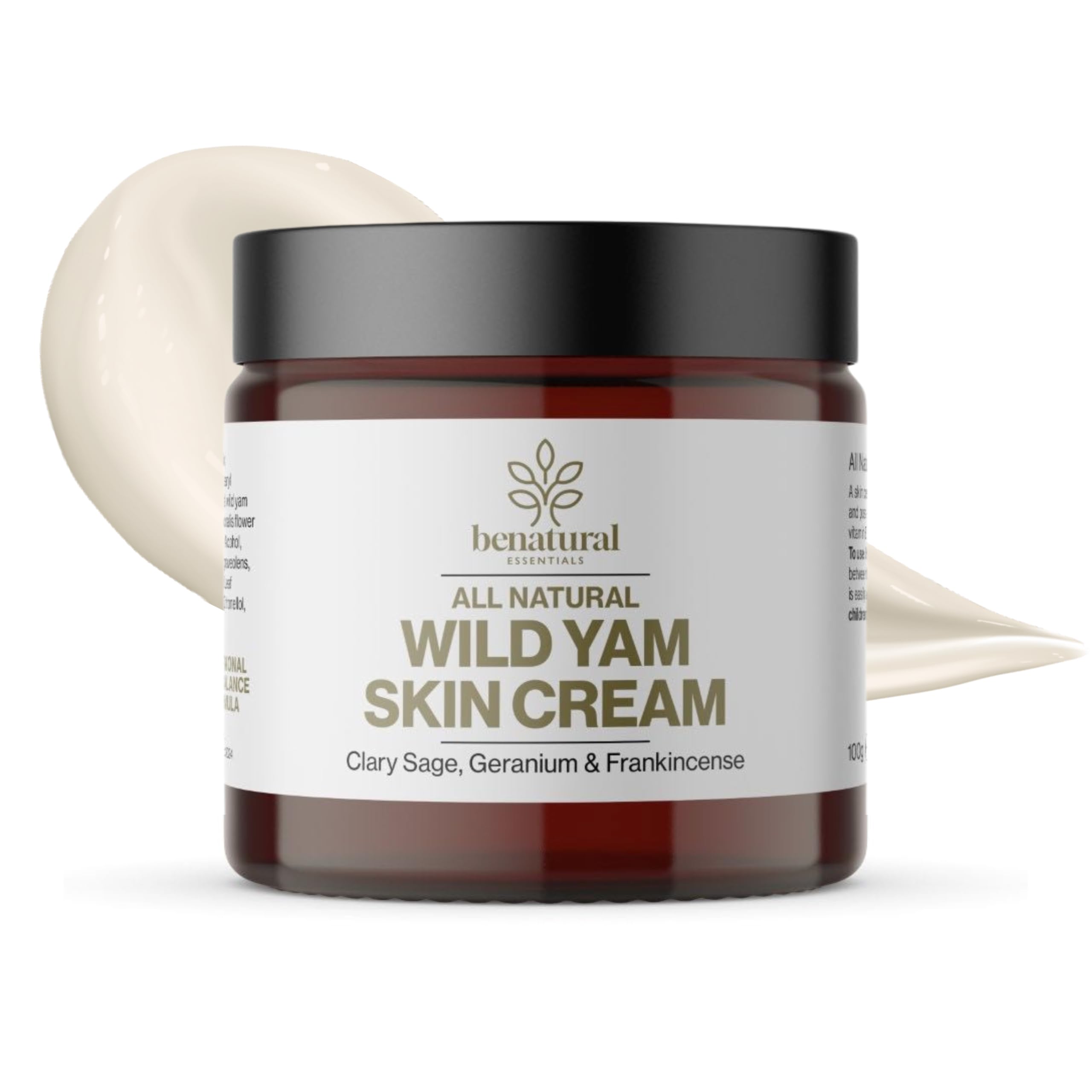 Benatural Essentials Wild Yam Skin Cream 100g, 100 g (Pack of 1) - Image 2