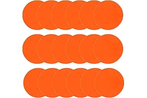 Colorful 9-inch Circle Mats for Kids to Sit On