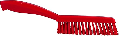 Miniatura 5 de Vikan, Cepillo amarillo, mano estrecha, rígido, 11 "x .75", PPPBT, 4195