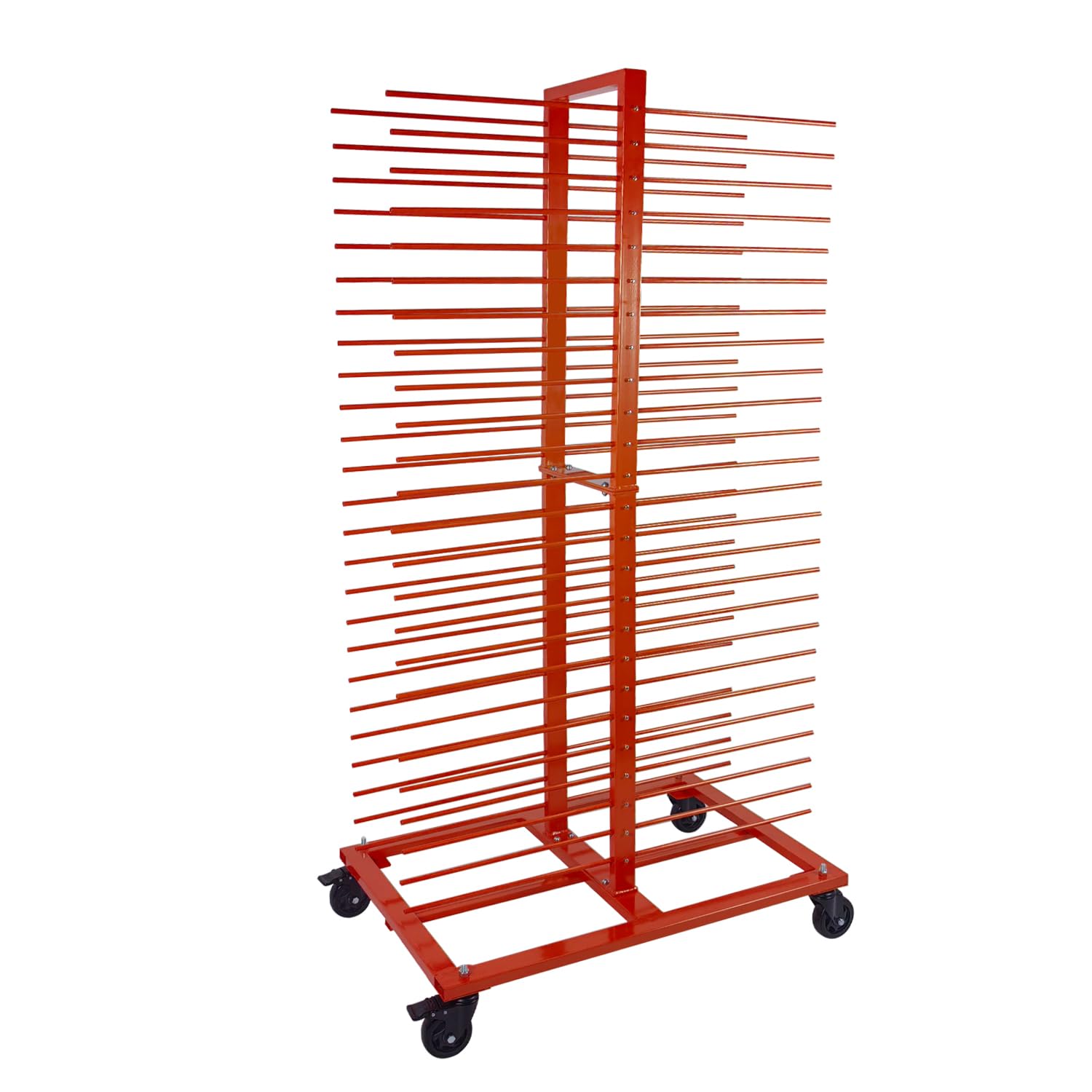 Photo 1 of Heicofer 50-Shelf Paint Drying Rack with Casters