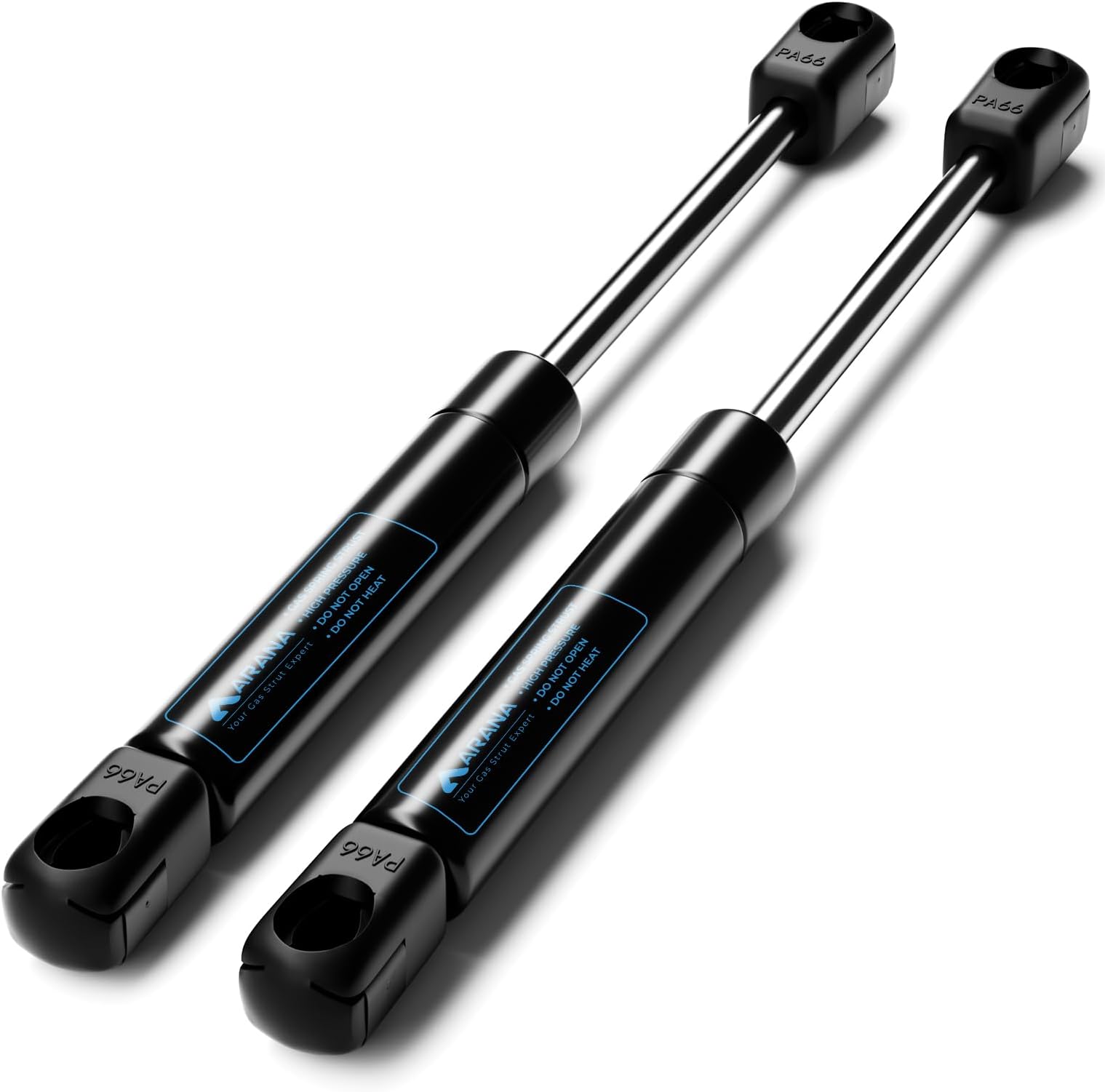 ARANA 9 inch 24 Lb/107 N Gas Struts Spring Shocks 9“ 24 Pound Lift Support C16-23733 for Tool Box Lid Toolbox Cabinet Door Truck Topper, Set of 2