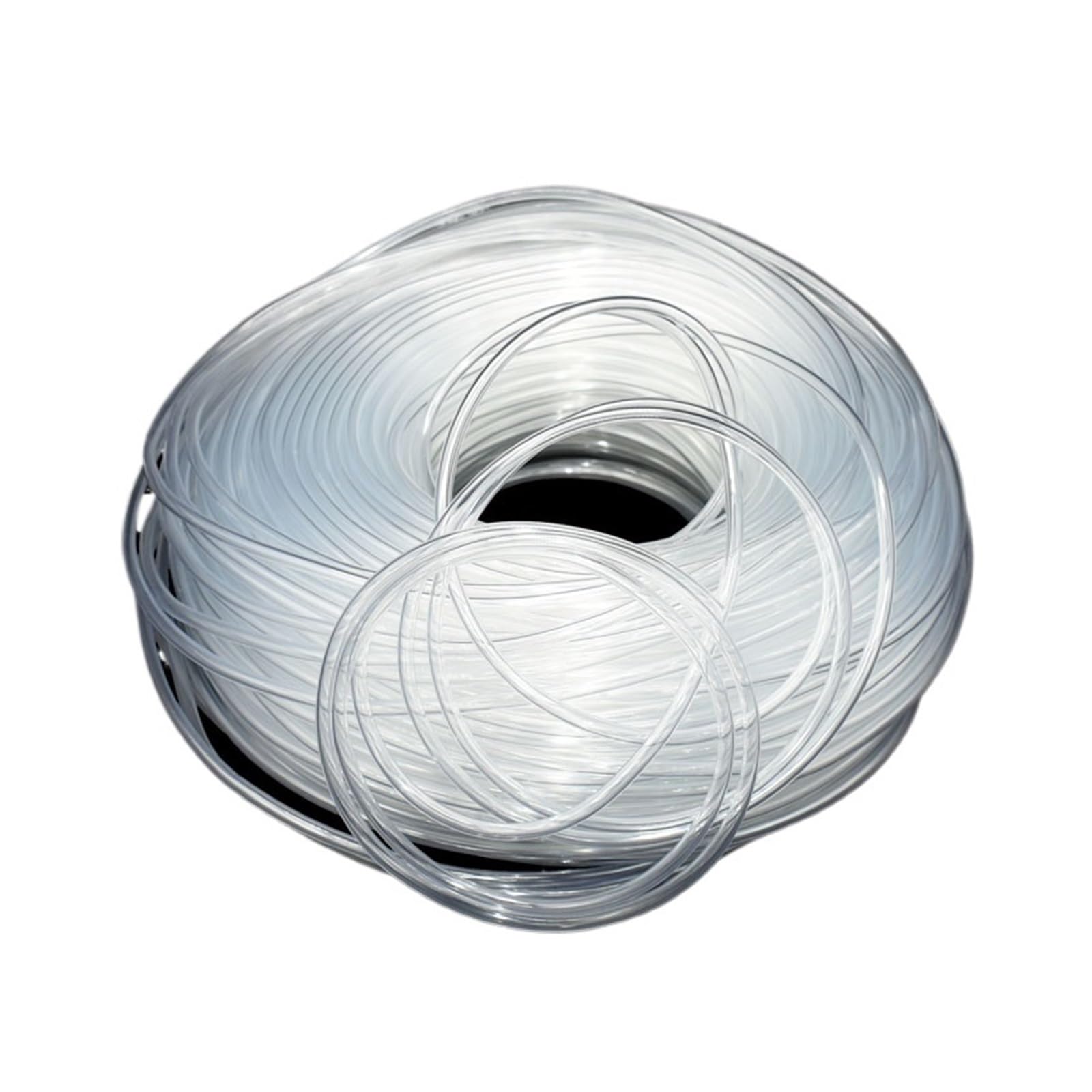Elastyczny wąż ogrodowy PVC 1/4" przezroczysty, rozciągliwy, 4/7" wąż do nawadniania kropelkowego, 20m 30m(30m)