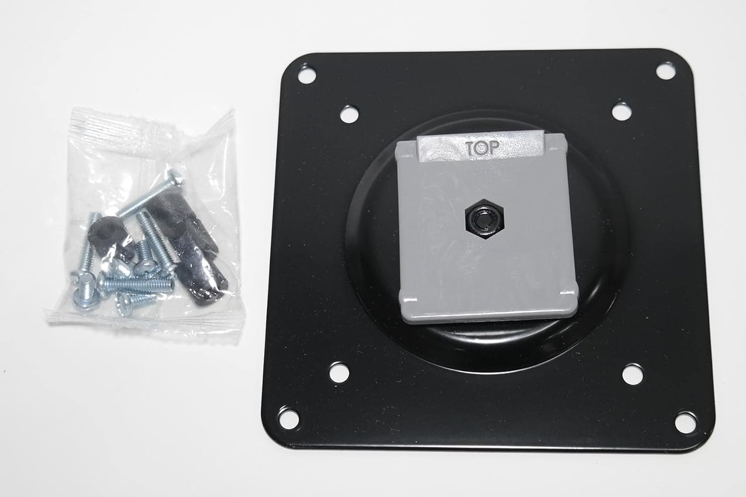 Black VESA Plate Monitor Plate Mount 100X100MM for M8 M2 M-Flex with Screws for Human scale