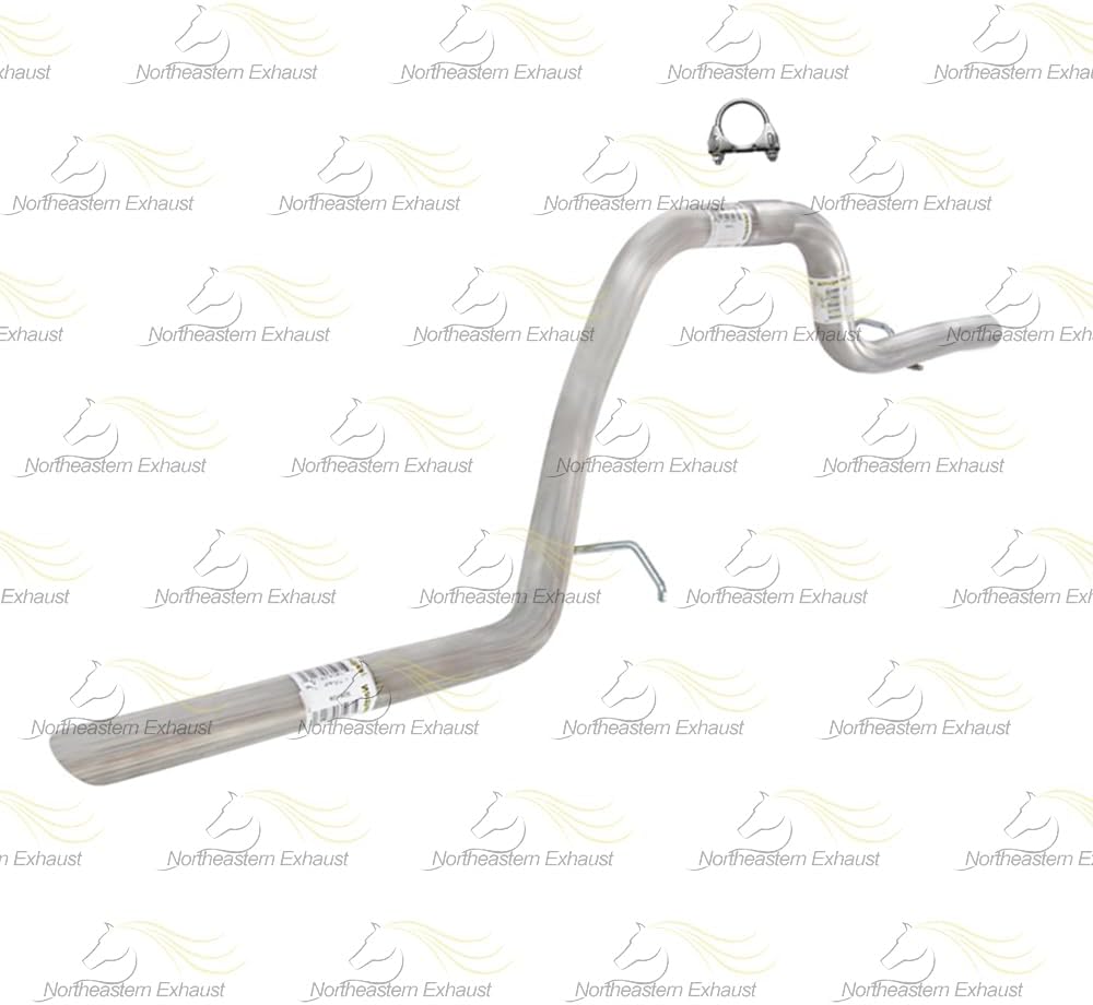 Northeastern Exhaust | Stainless Steel Extension Pipe & Tail Pipe Exhaust Kit Compatible for 2002-2005 Ford Explorer 4.6L | Free Clamps Included | Automotive Replacement Part
