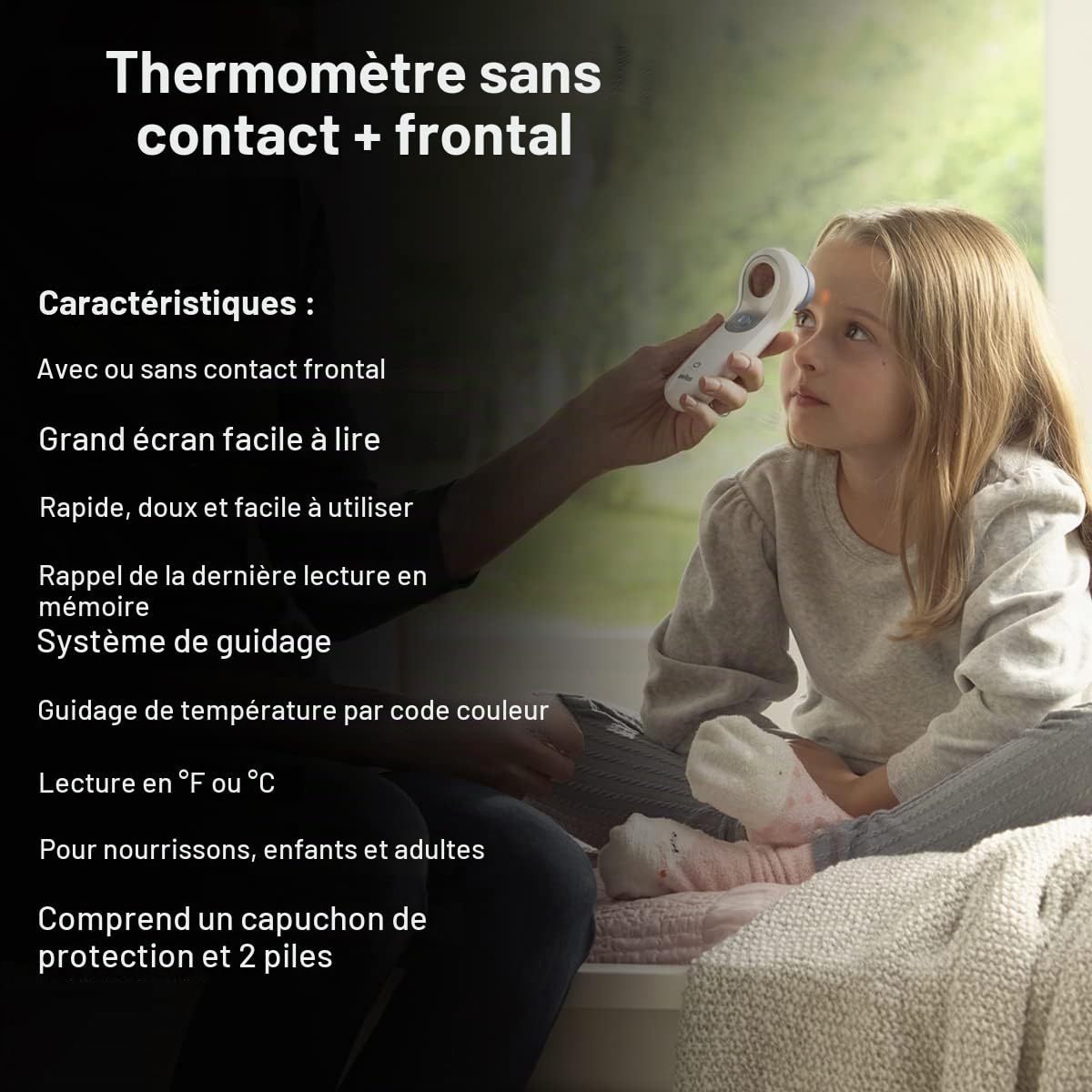 Braun Thermomètre frontal et sans contact