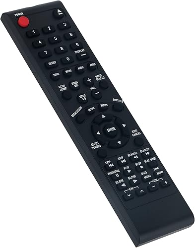 RM-C1221 - Control remoto de reemplazo adecuado para JVC TV con reproductor de DVD LT-19D210 LT-32DM21 LT-19DM21 LT-22DM21 LT-32DM22 LT-19D610
