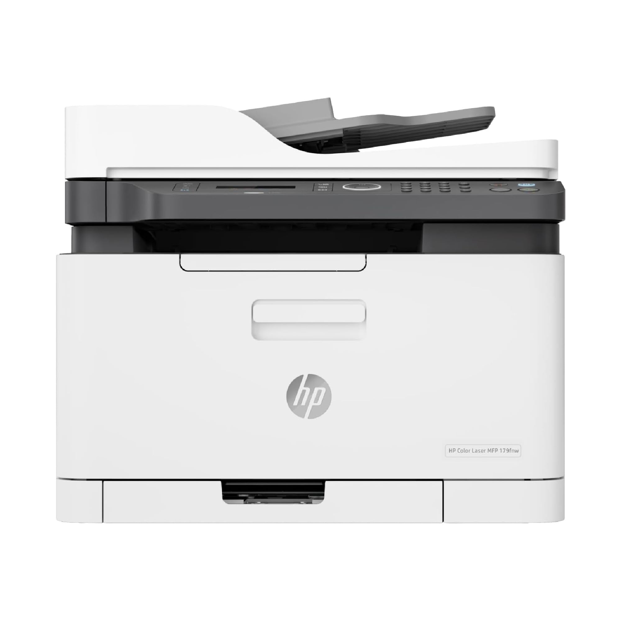HP Color Laser MFP 179fnw 4ZB97A - Impresora Láser Color Multifunción Wi-Fi, Imprime, Escanea, Copia y Fax, Ethernet, USB 2.0, Smart App, LCD, Blanca