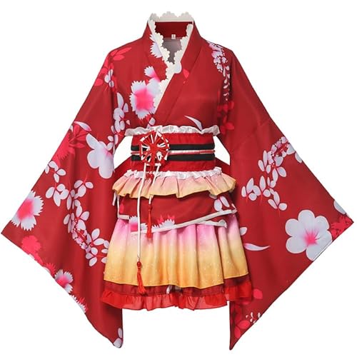 GRACEART Kimono japonés Anime Cosplay Disfraz Halloween Disfraces