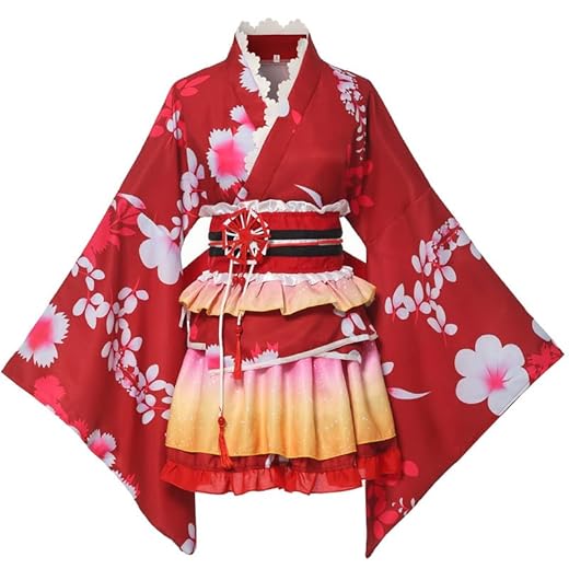 GRACEART Kimono japonés Anime Cosplay Disfraz Halloween Disfraces