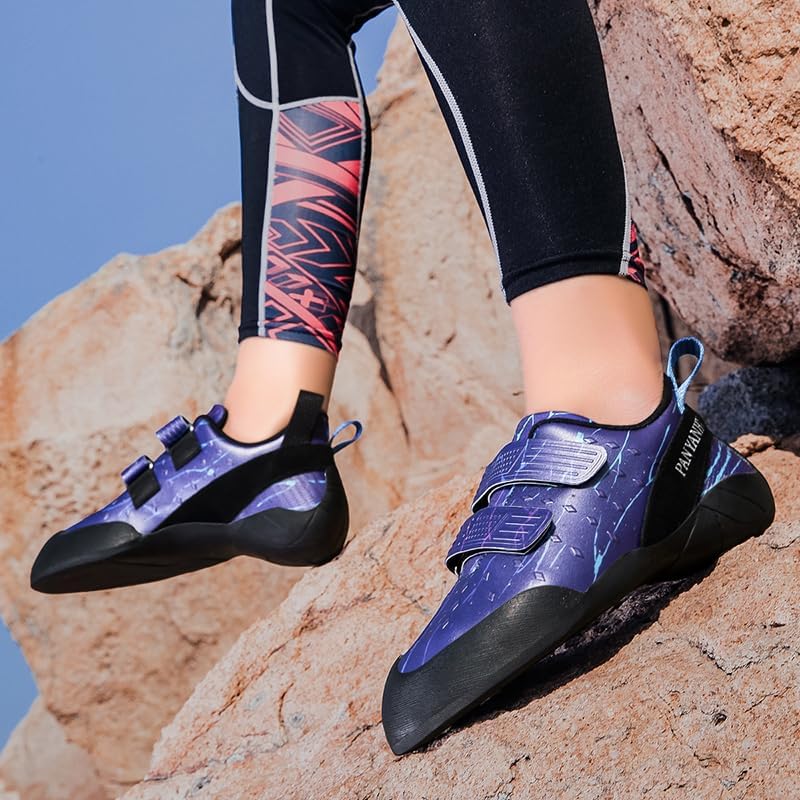 Rock Climbing Shoes for Men & Women Bouldering Shoes for Indoor Outdoor Climbing Slip-Resistant Lightweight