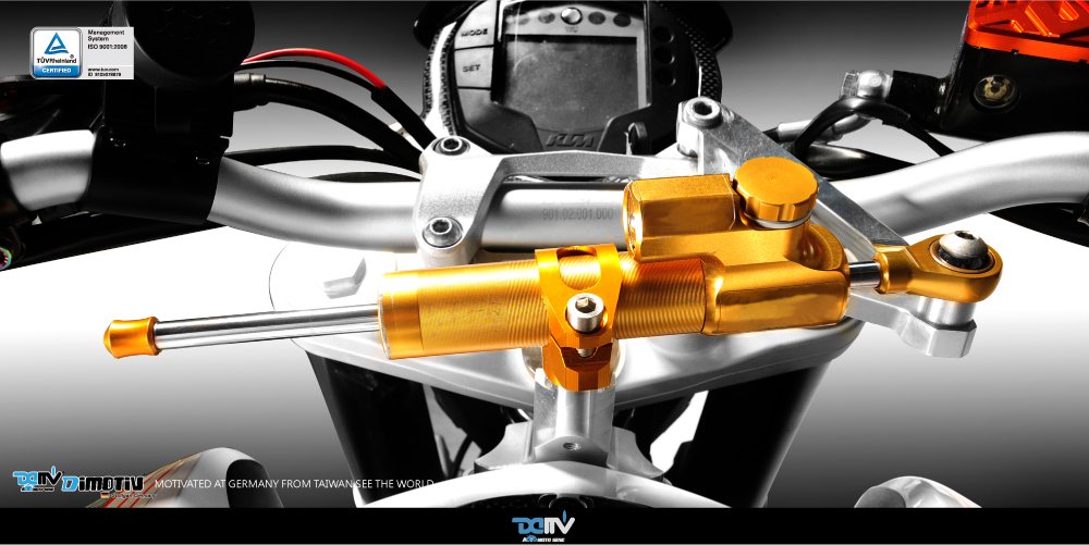 Buy Dimotiv DMV Steering Damper ing Kit (Öhlins) for KTM DUKE 125 2013