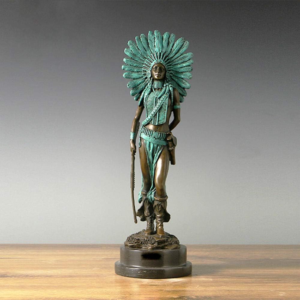 Sculpture Appreciation Bust Character Decoration Statue Mural Statue Bronze Copper Art Ornaments