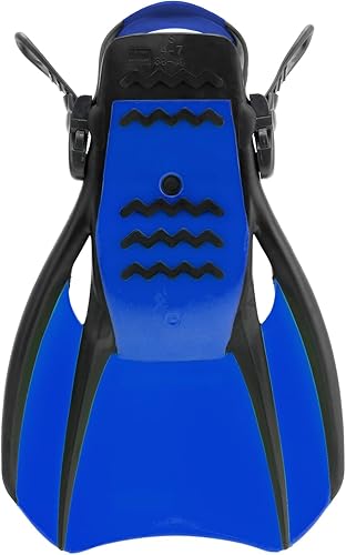 Miniatura 4 de AQUALUNG US Divers Trek - Aleta de viaje (Mediana, hombres/7-10/mujeres-9-12) Azul,Negro -