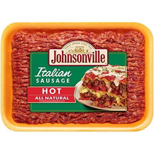 Johnsonville Hot Italian Ground Sausage, 16 oz (FROZEN)