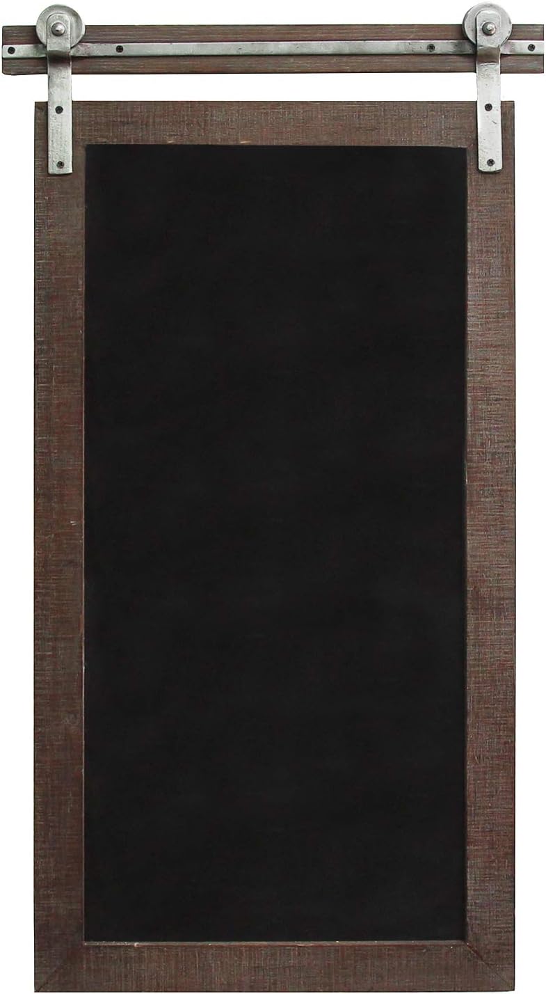 Stratton Home Decor - Dropship, us home, SUHQX Stratton Home Farmhouse Chalkboard Wall Decor Utility, Dark Natural Wood